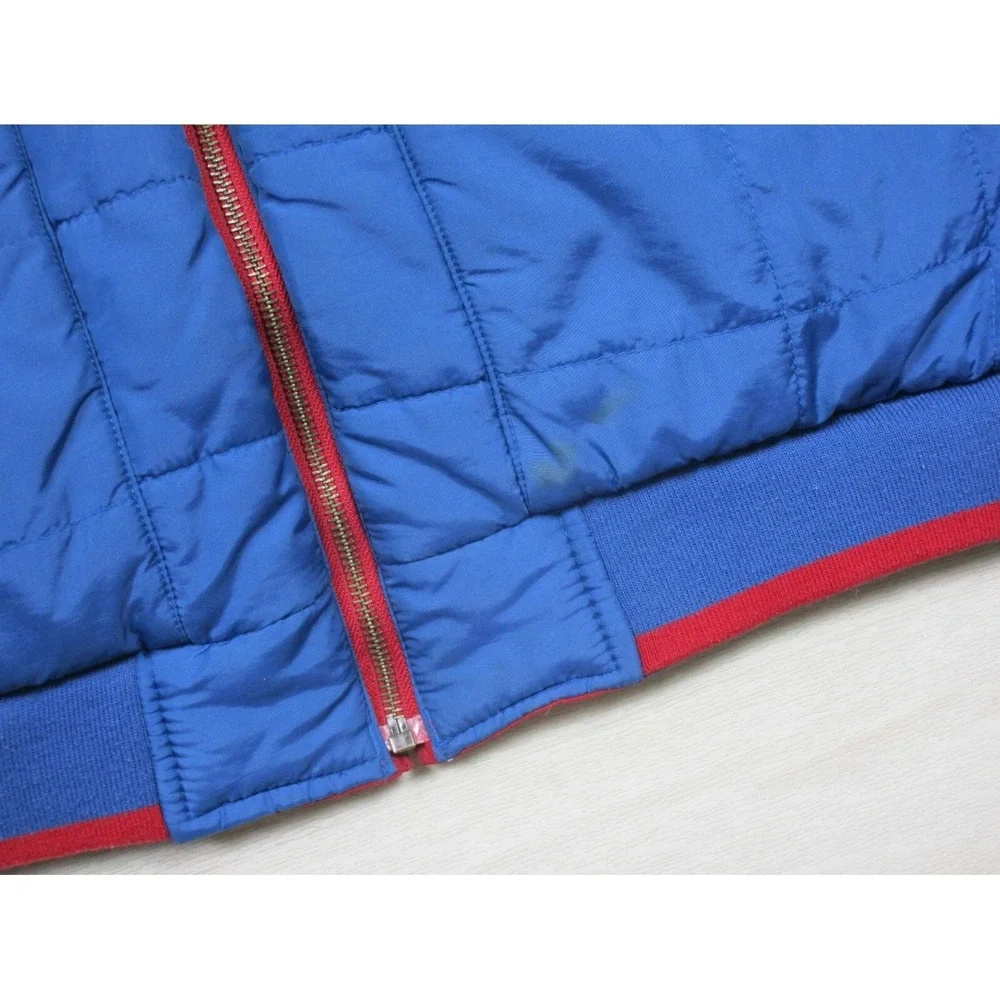 Vintage Tommy Hilfiger Down Puffer Jacket Reversible, Red‎ & Blue, Size (XL)